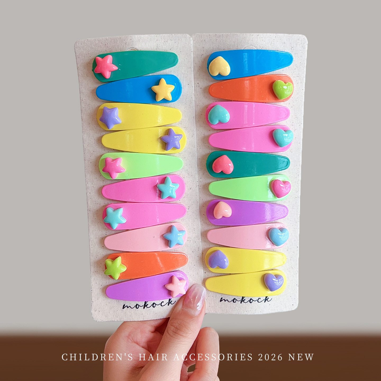 Ornament Ball Set - 10pcs/set New Korean Macaron Color Heart