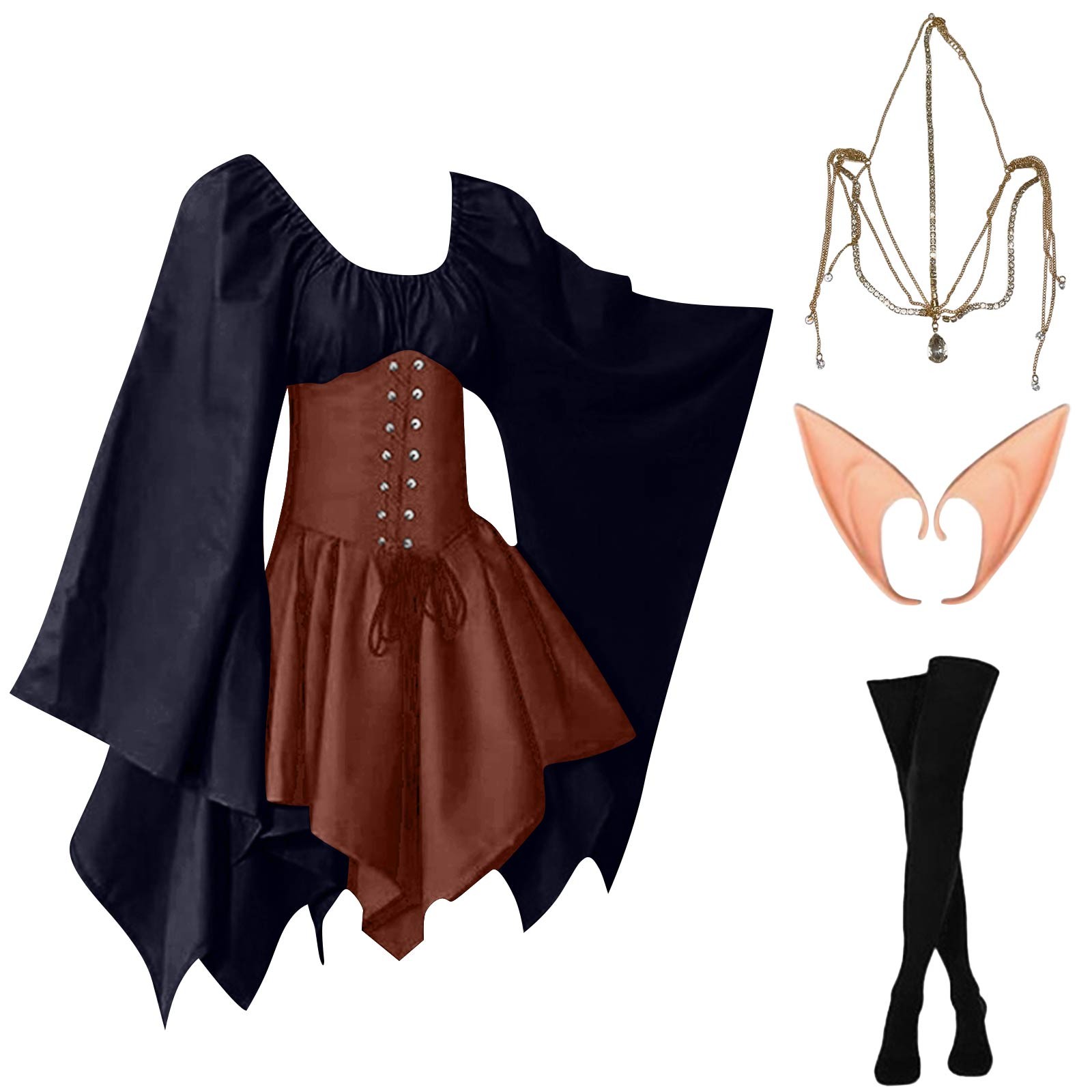 Halloween Cosplay Palace Victo - Elf Costume Christmas recension och pris