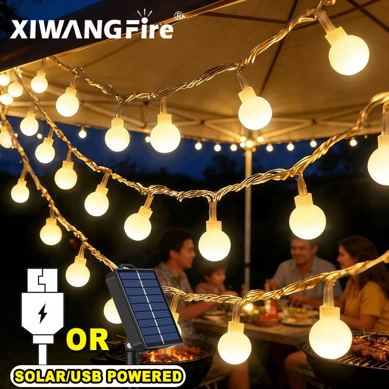 3-10M Solar/USB/Battery String - Christmas Lights Outdoor recension och pris