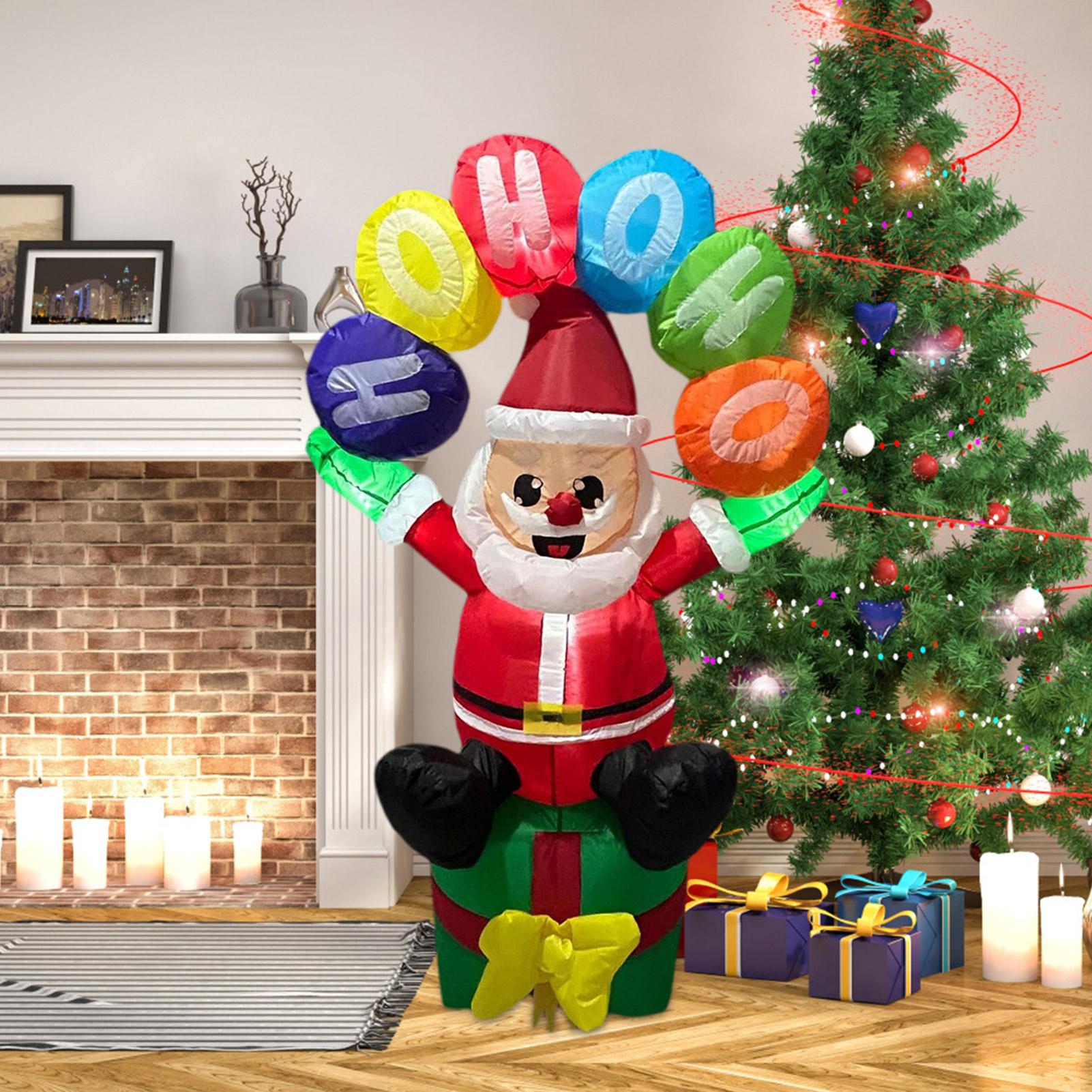 Blow Up Santa Inflatable Decor - Christmas Lights Outdoor recension och pris