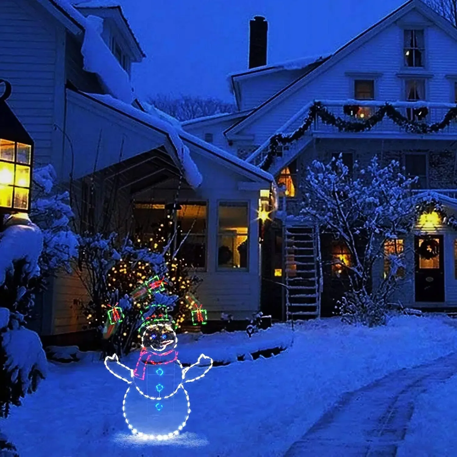 Animated Snowball Light LED Gl - Christmas Lights Outdoor recension och pris