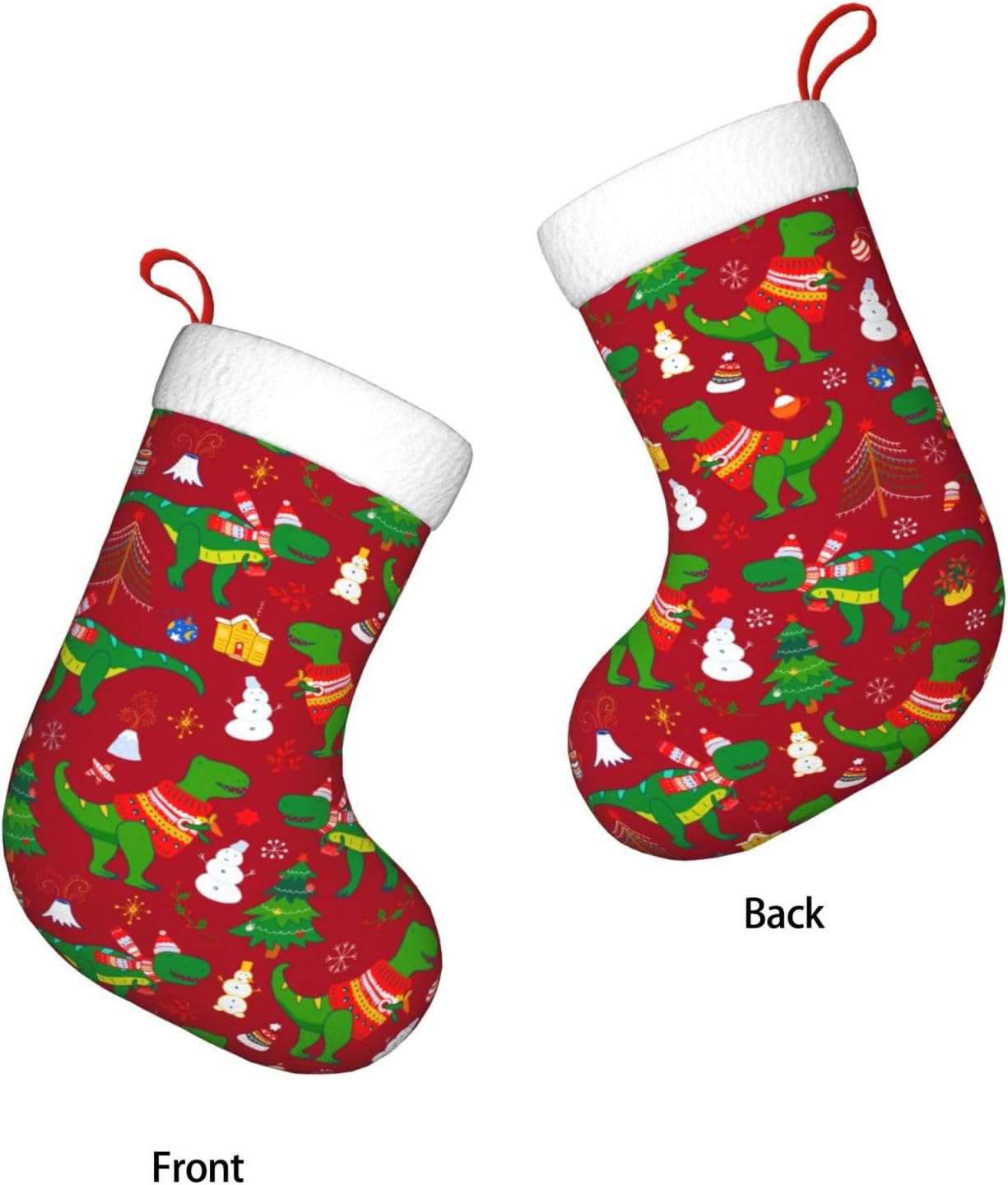 Cute Christmas Dinosaur Christ - Christmas Stocking Hanging recension och pris