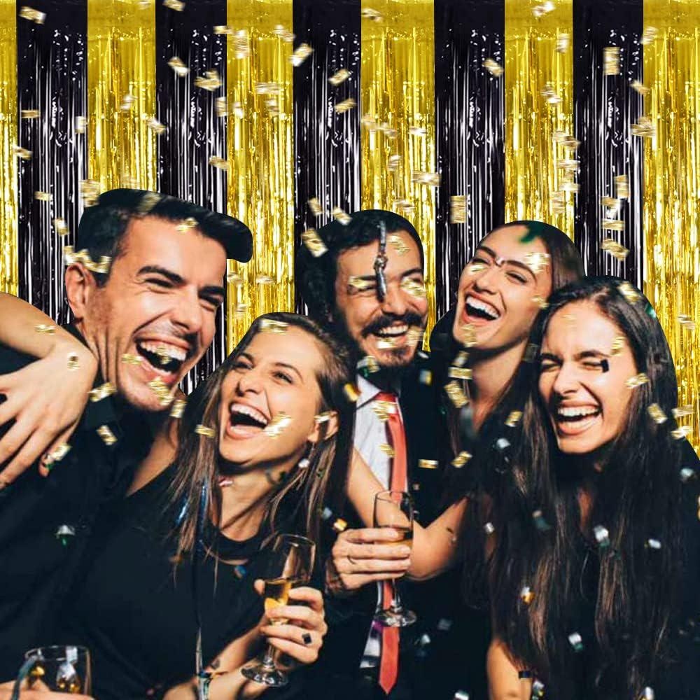 Party Backdrop Fringe Tinsel C - Tinsel Garland Decoration recension och pris