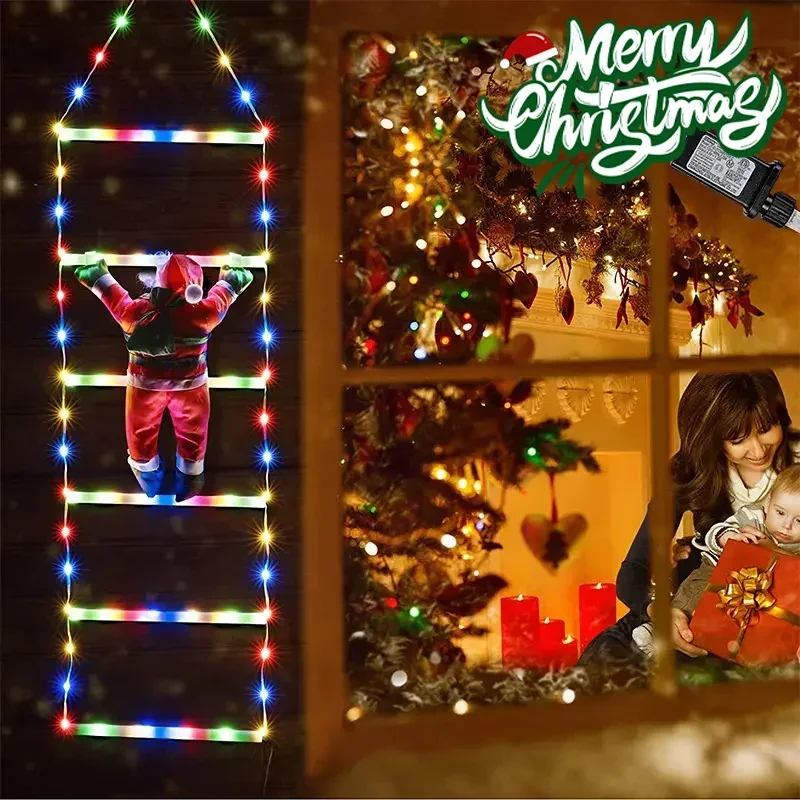 LED Ladder Light for Santa Cla - Christmas Lights Outdoor recension och pris