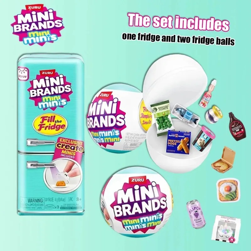 ZURU Mini refrigerator set min - Ornament Ball Set recension och pris