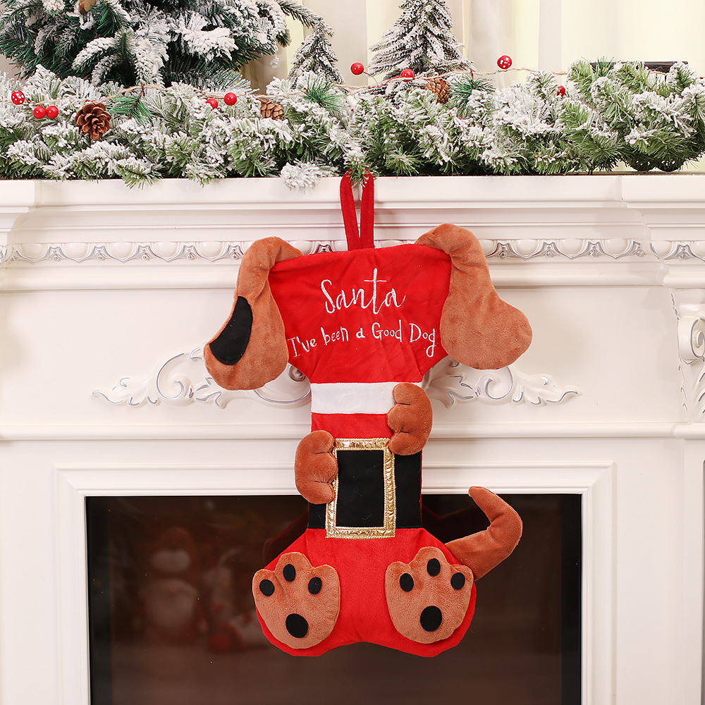 3D Animal Christmas Stockings  - Christmas Stocking Hanging recension och pris
