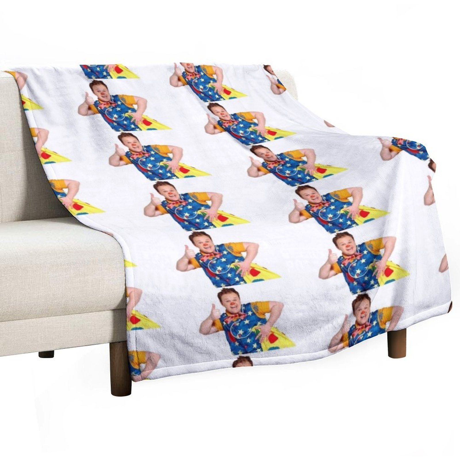 Mr Tumble Throw Blanket Cozy H - Christmas Throw Blanket recension och pris