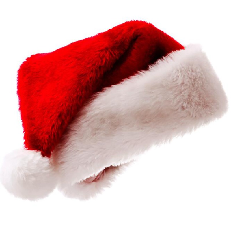 Christmas Santa Hat Xmas Long  - Santa Hat Plush recension och pris