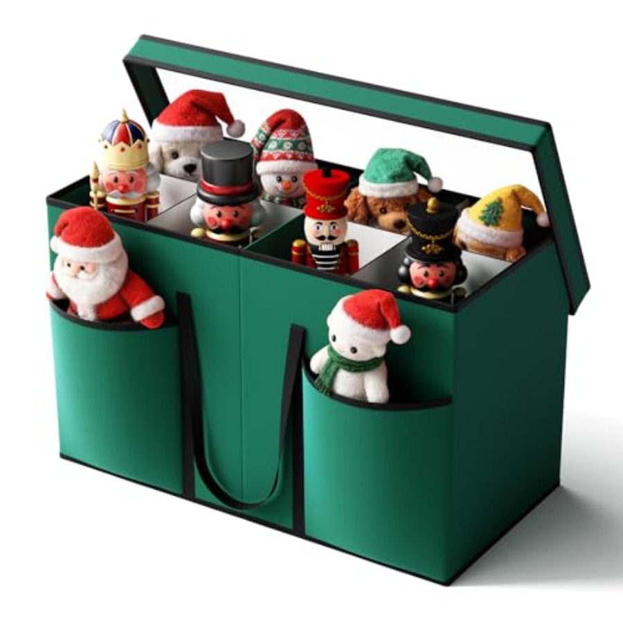 Christmas Figurine Storage Box - Nutcracker Figurine recension och pris