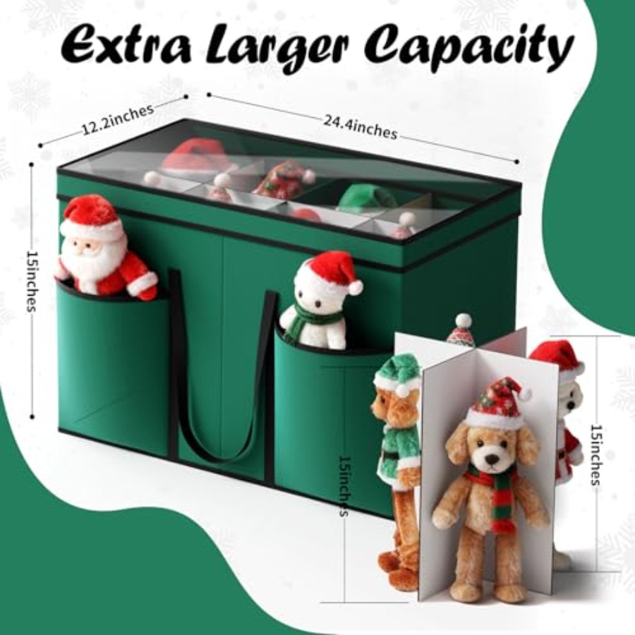 Christmas Figurine Storage Box - Nutcracker Figurine recension och pris