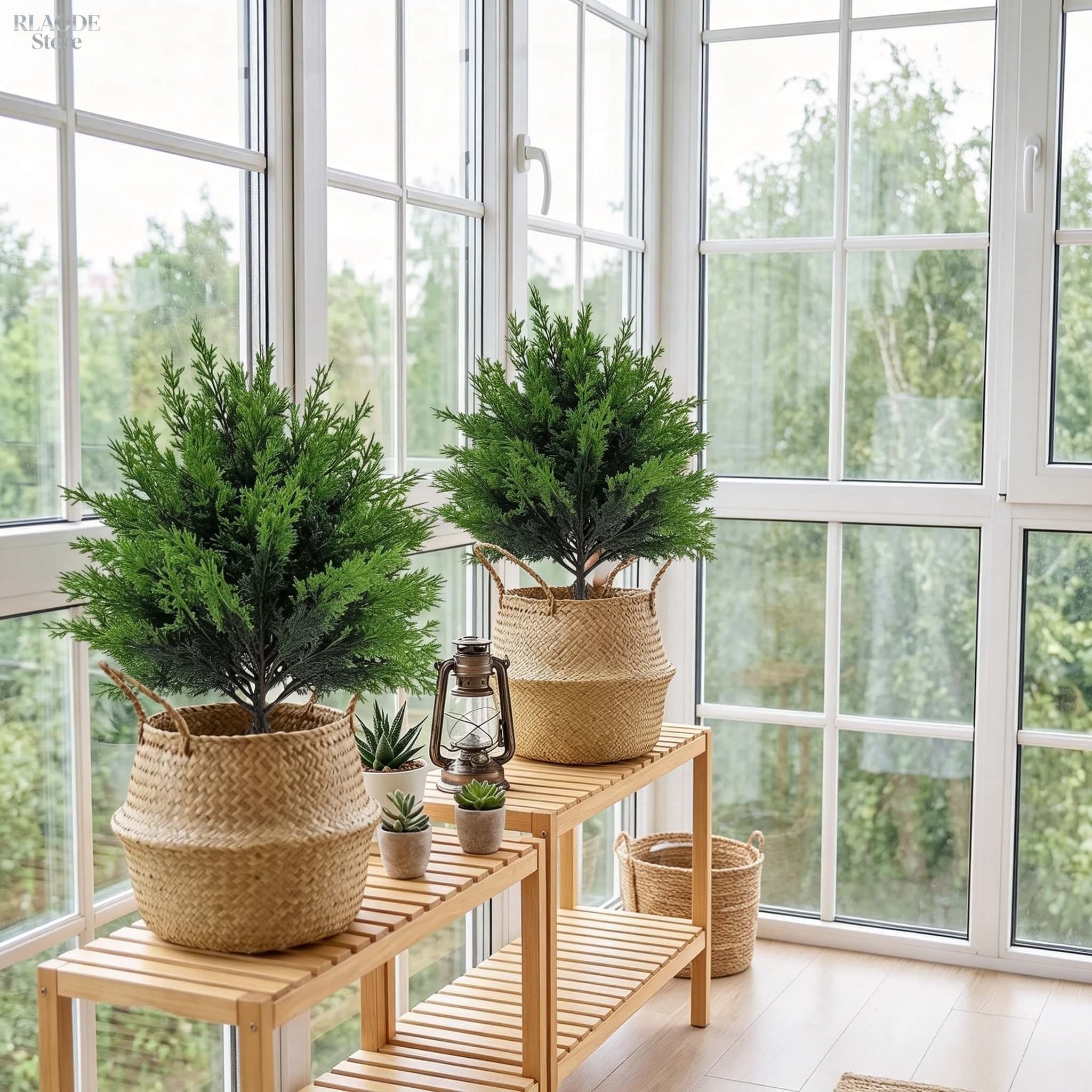 2pcs Outdoor Artificial Greene - Christmas Tree Artificial recension och pris