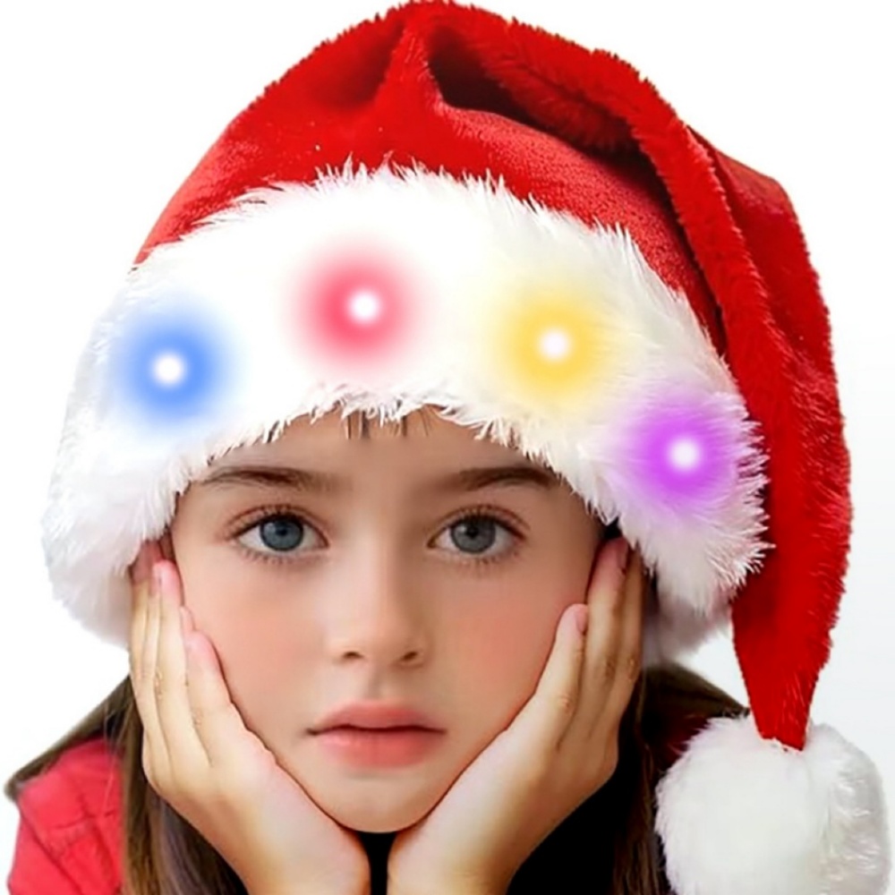Lumination Christmas Santa Hat - Santa Hat Plush recension och pris