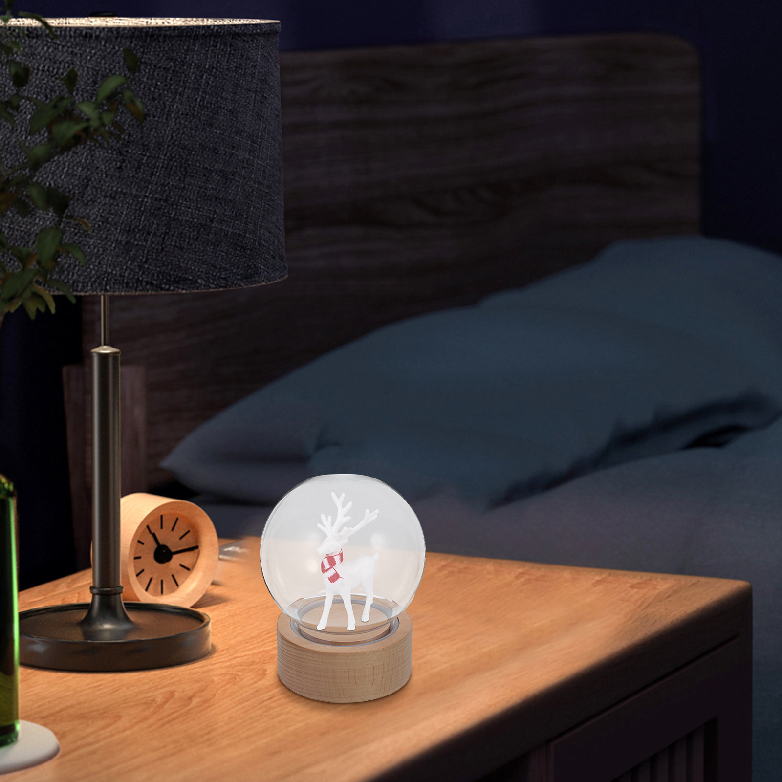 Clear Snow Globe Music Box Ete - Snow Globe Musical recension och pris