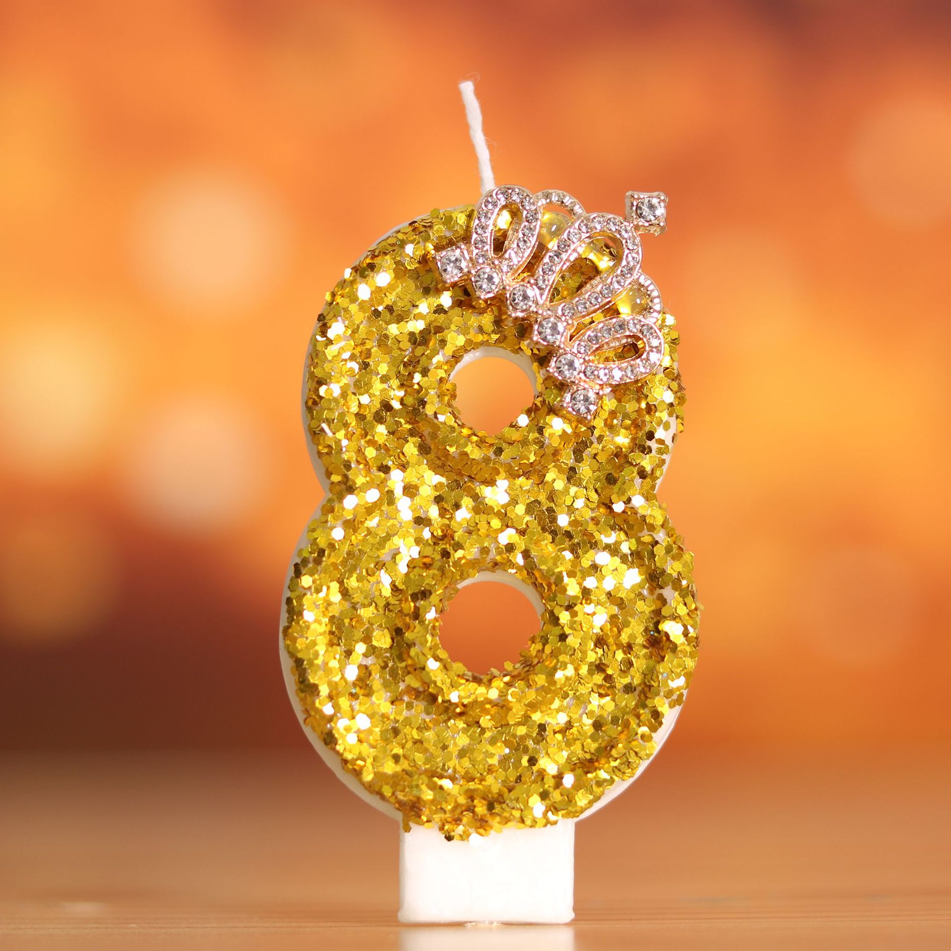 Digital Birthday Cake Gold Cro - Holiday Candle Set recension och pris