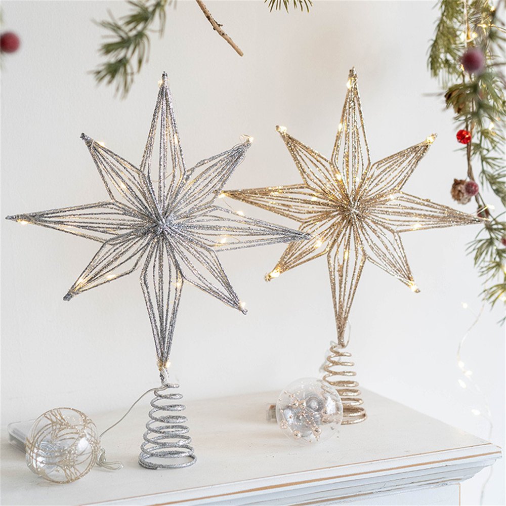 Christmas Tree Toppers Star wi - Star Tree Topper recension och pris