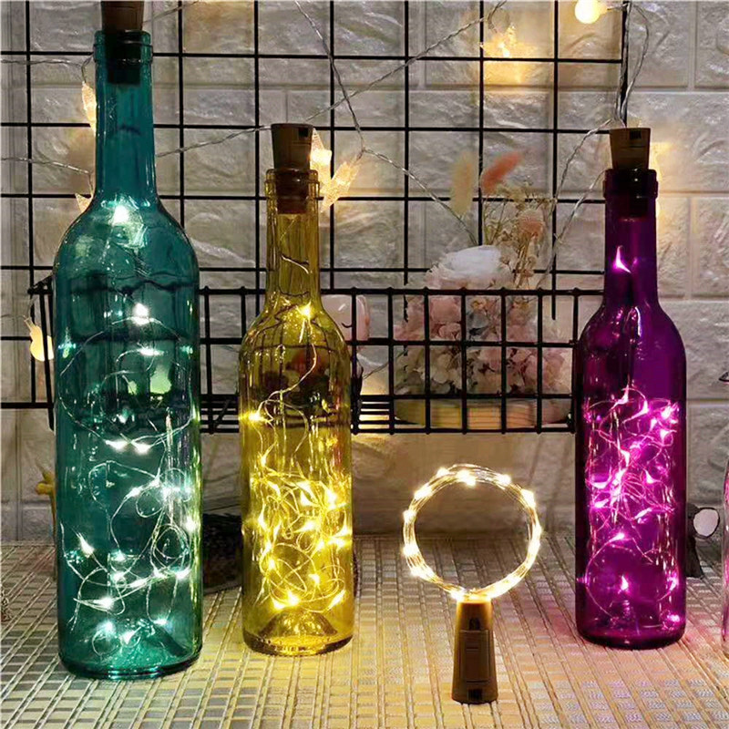 6pcs 20led Wine Bottle with Co - Led Fairy String Lights recension och pris