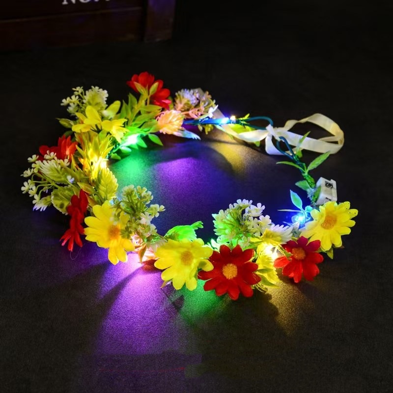 Luminous Floral Wreath LED Flo - Led Fairy String Lights recension och pris