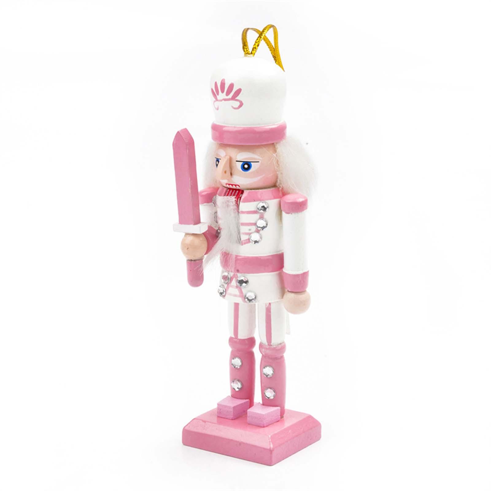 4x Wooden Nutcracker Soldier F - Nutcracker Figurine recension och pris