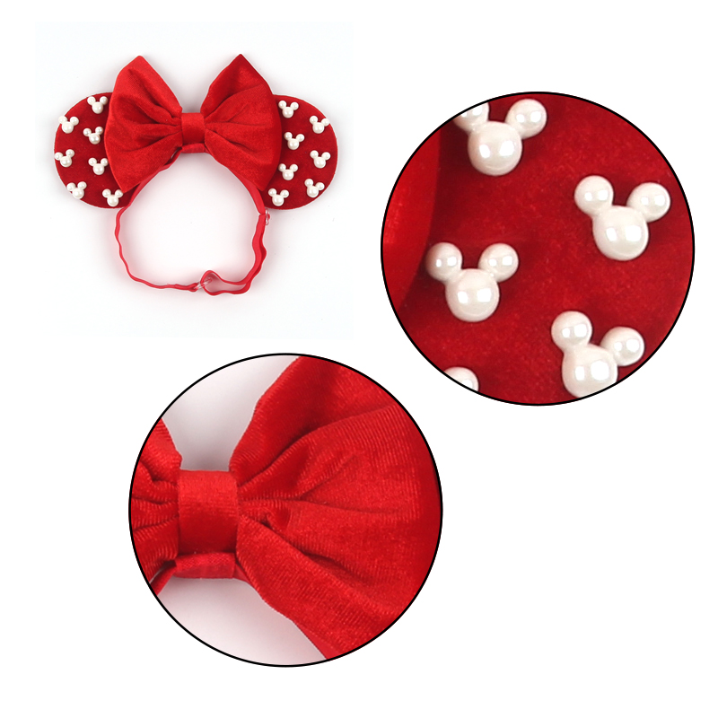Cute Adjustable Mouse Ears Hea - Ribbon Bow Gift recension och pris