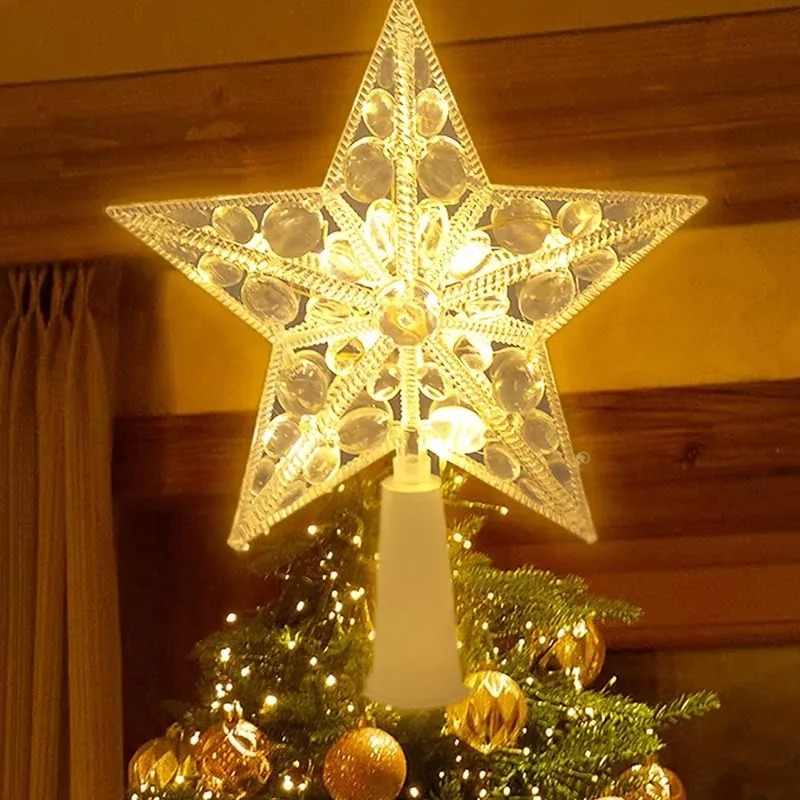 Glowing Christmas 15cm Tree To - Star Tree Topper recension och pris