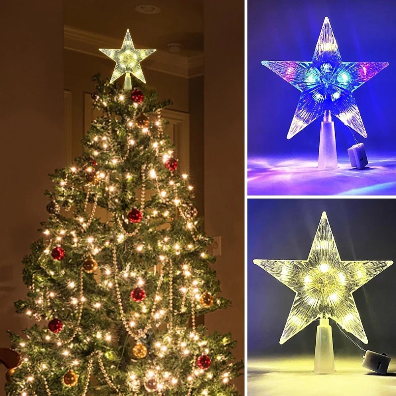Glowing Christmas 15cm Tree To - Star Tree Topper recension och pris