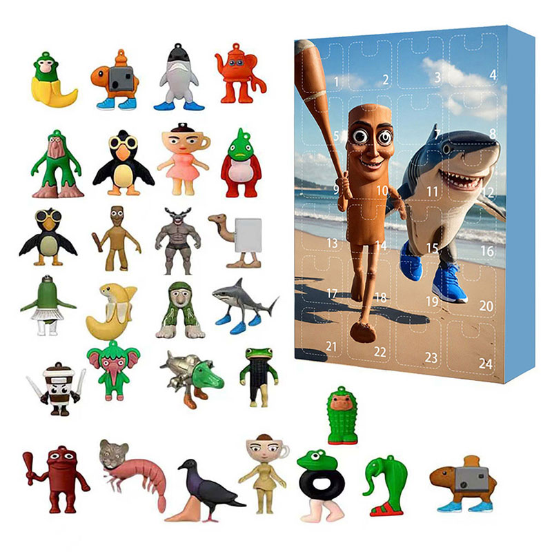 2025 Italian Brainrot Christma - Advent Calendar Gift recension och pris