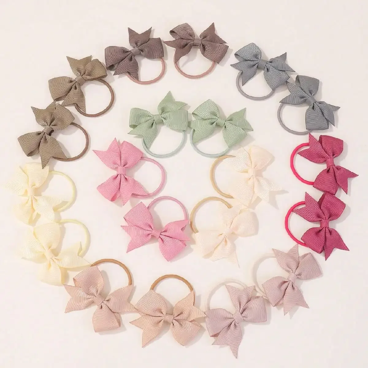 20Pcs/set 2.1inch Lovely Bowkn - Ribbon Bow Gift recension och pris