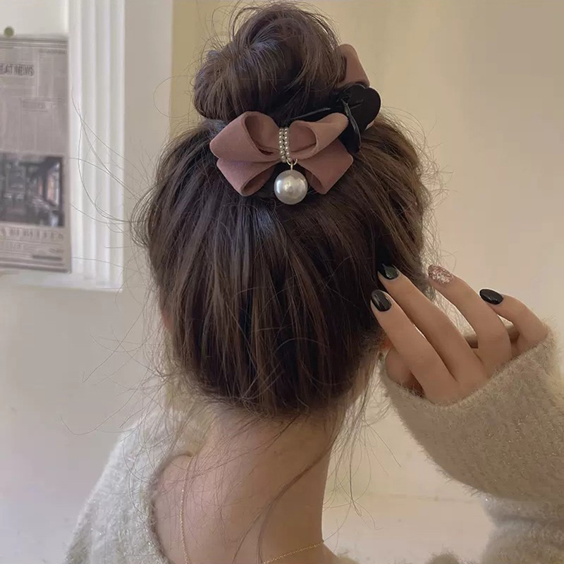 1PC Beautiful New Pearl Bow Ti - Ribbon Bow Gift recension och pris