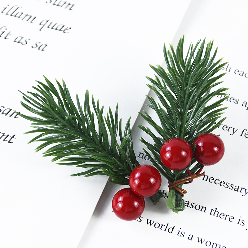 10pcs Christmas Berry Pine Con - Christmas Tree Artificial recension och pris