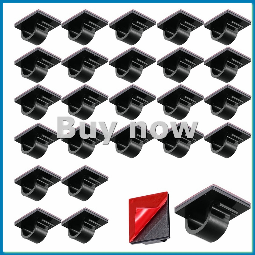 50 Pcs Mini Cable Clips Hooks  - Christmas Lights Outdoor recension och pris