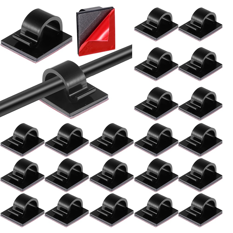 50 Pcs Mini Cable Clips Hooks  - Christmas Lights Outdoor recension och pris