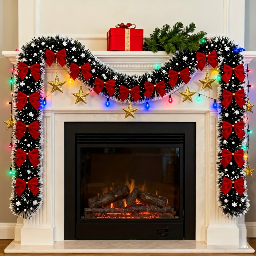 Artificial Christmas Garland X - Tinsel Garland Decoration recension och pris