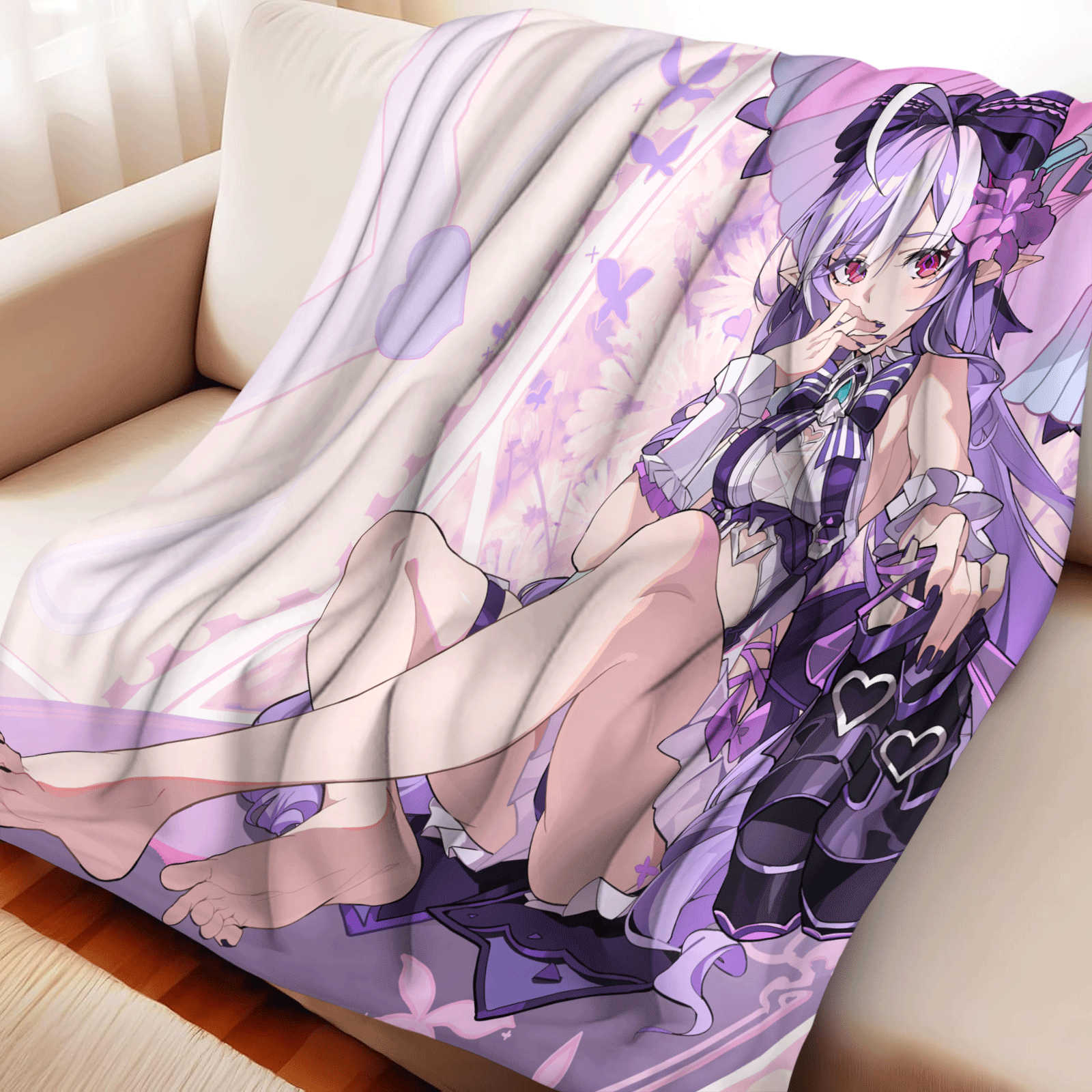 Cartoon Zenless Zone Zero  Fla - Christmas Throw Blanket recension och pris