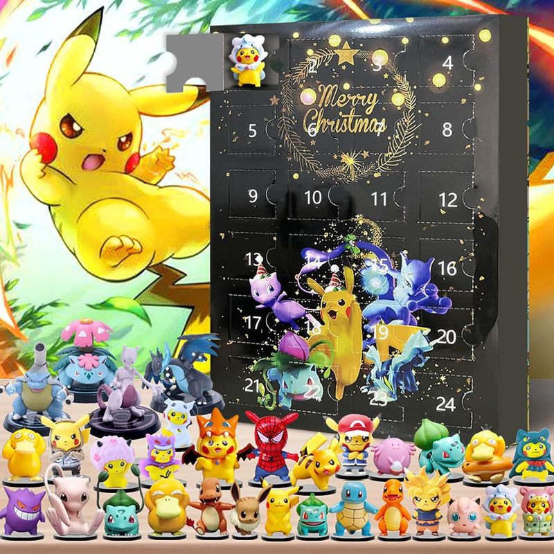 Pokemon 24 Days Christmas Coun - Advent Calendar Gift recension och pris