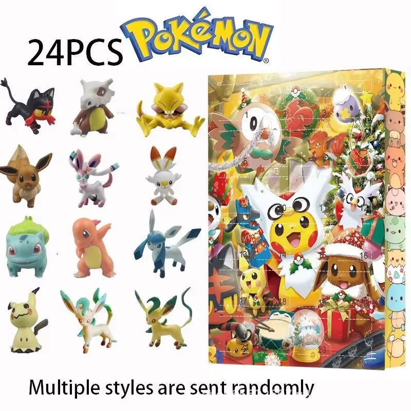Pokemon 24 Days Christmas Coun - Advent Calendar Gift recension och pris