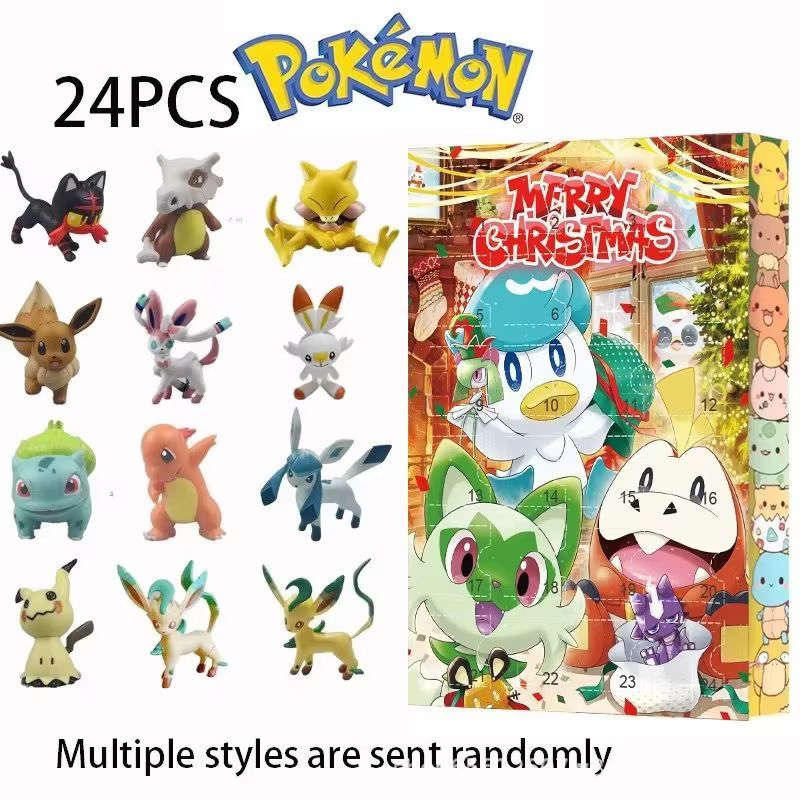 Pokemon 24 Days Christmas Coun - Advent Calendar Gift recension och pris