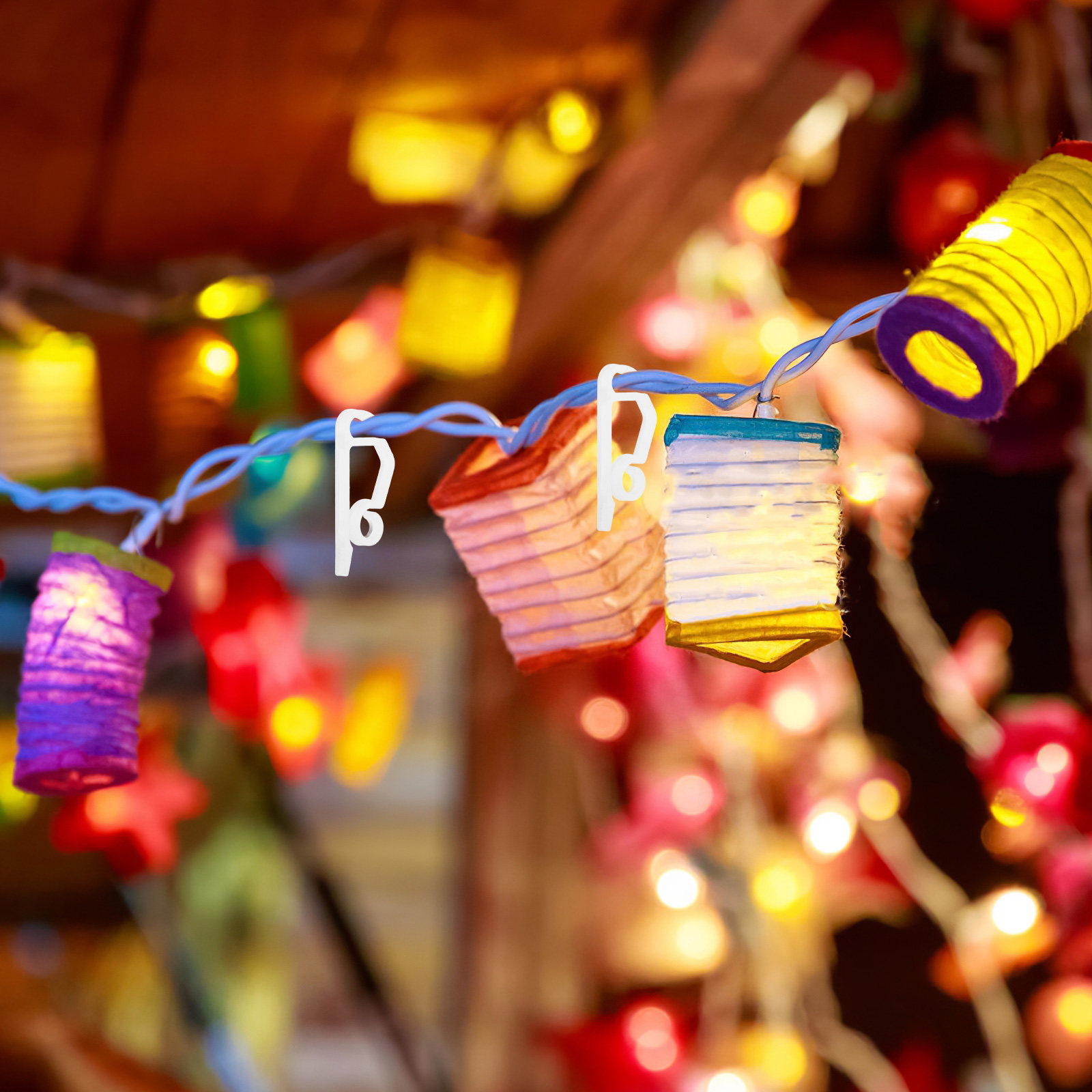50Pcs Outdoor String Light Cli - Christmas Lights Outdoor recension och pris