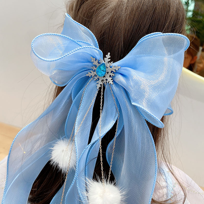 Princess Pompom Hairpins Big B - Ribbon Bow Gift recension och pris