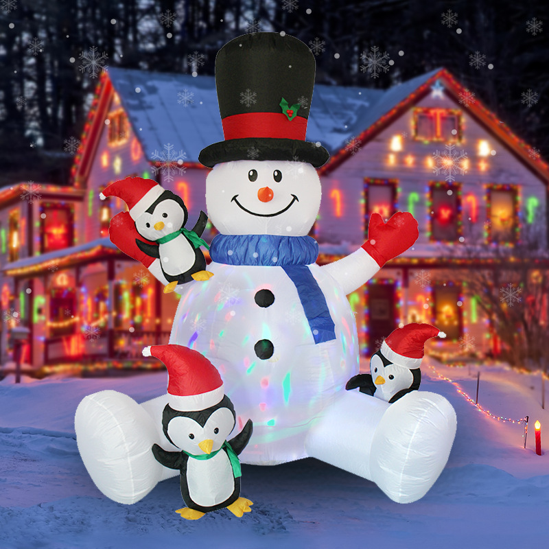 Christmas Inflatable Snowman P - Christmas Lights Outdoor recension och pris