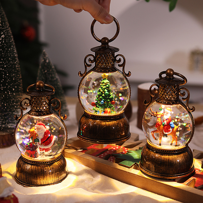 Vintage Style USB Powered Ligh - Snow Globe Musical recension och pris