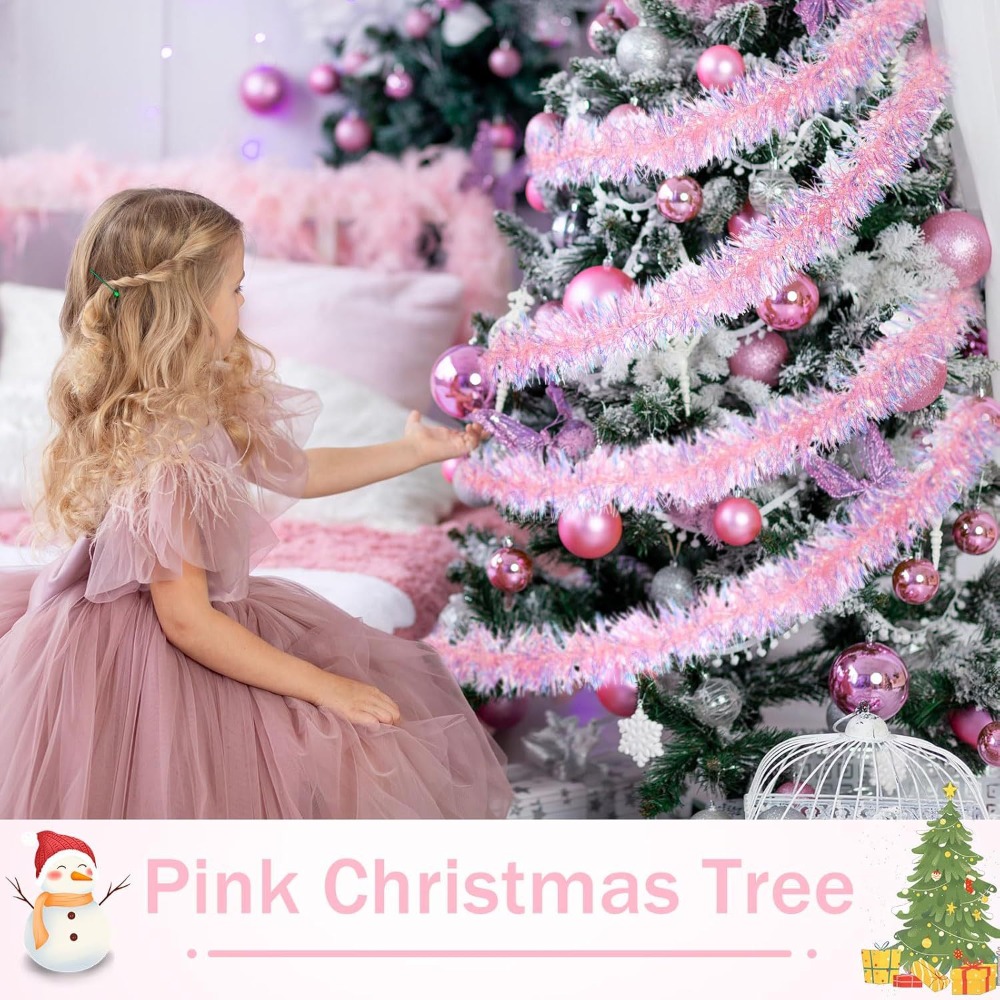 2M/9CM Christmas Decorations S - Tinsel Garland Decoration recension och pris