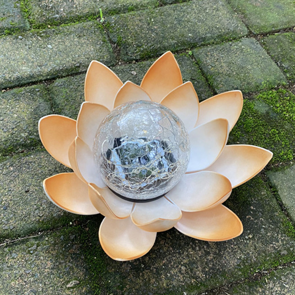 Lotus Shaped Garden Solar Ligh - Christmas Lights Outdoor recension och pris