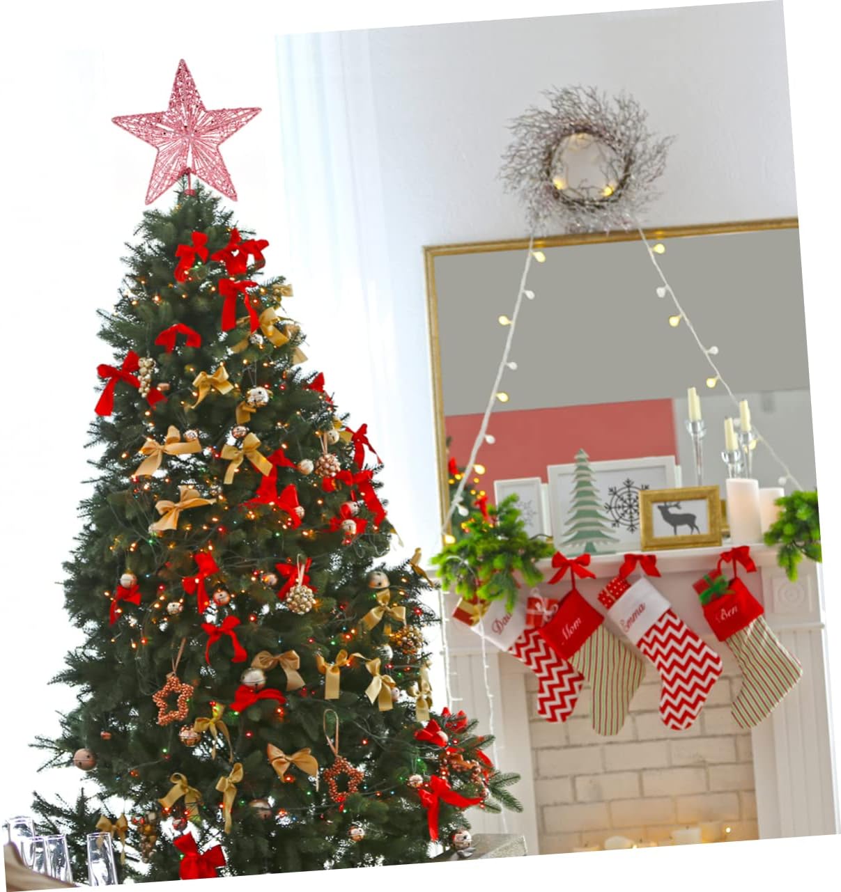20Christmas Tree Topper Star G - Star Tree Topper recension och pris