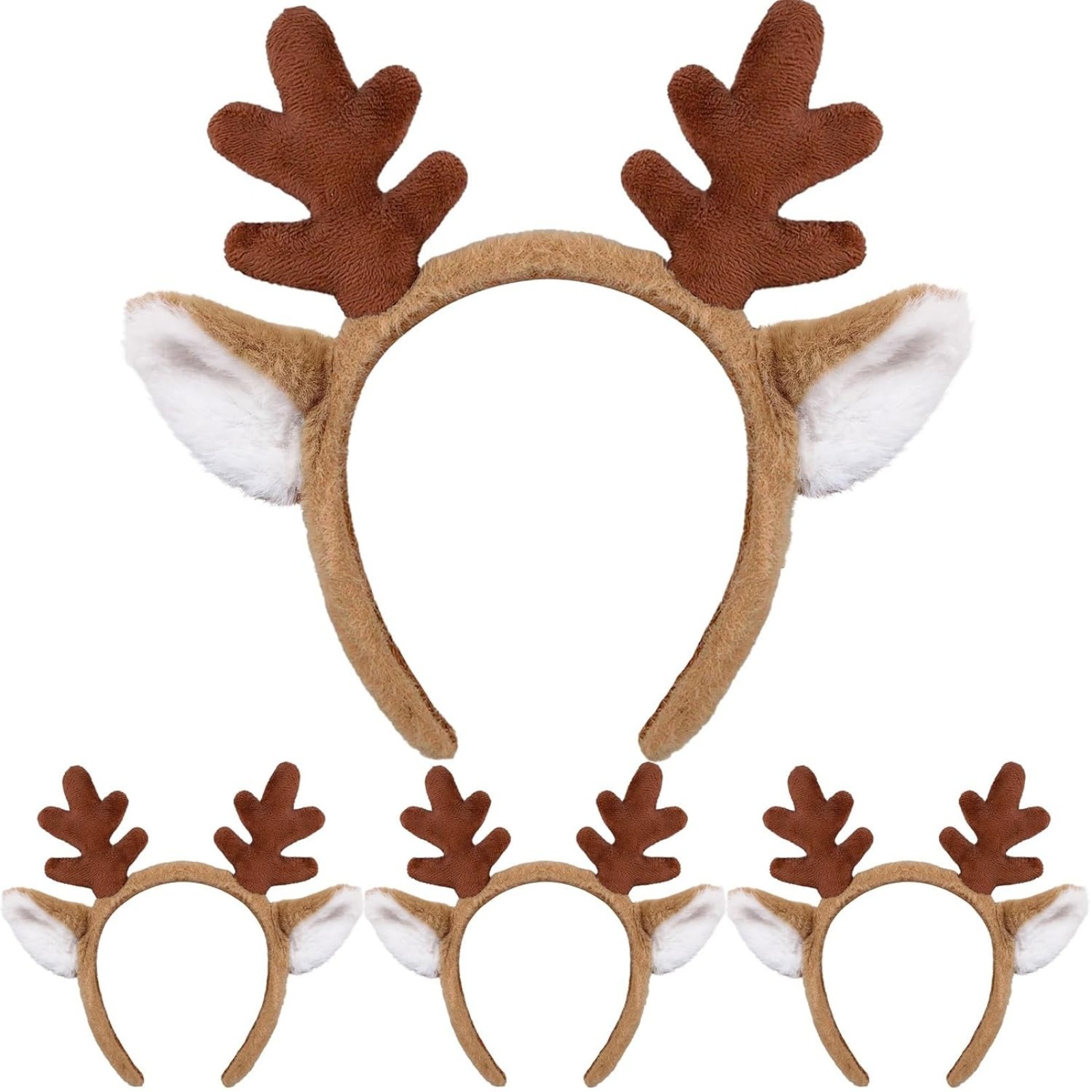 1PC Christmas Reindeer Antlers - Reindeer Antlers Headband recension och pris