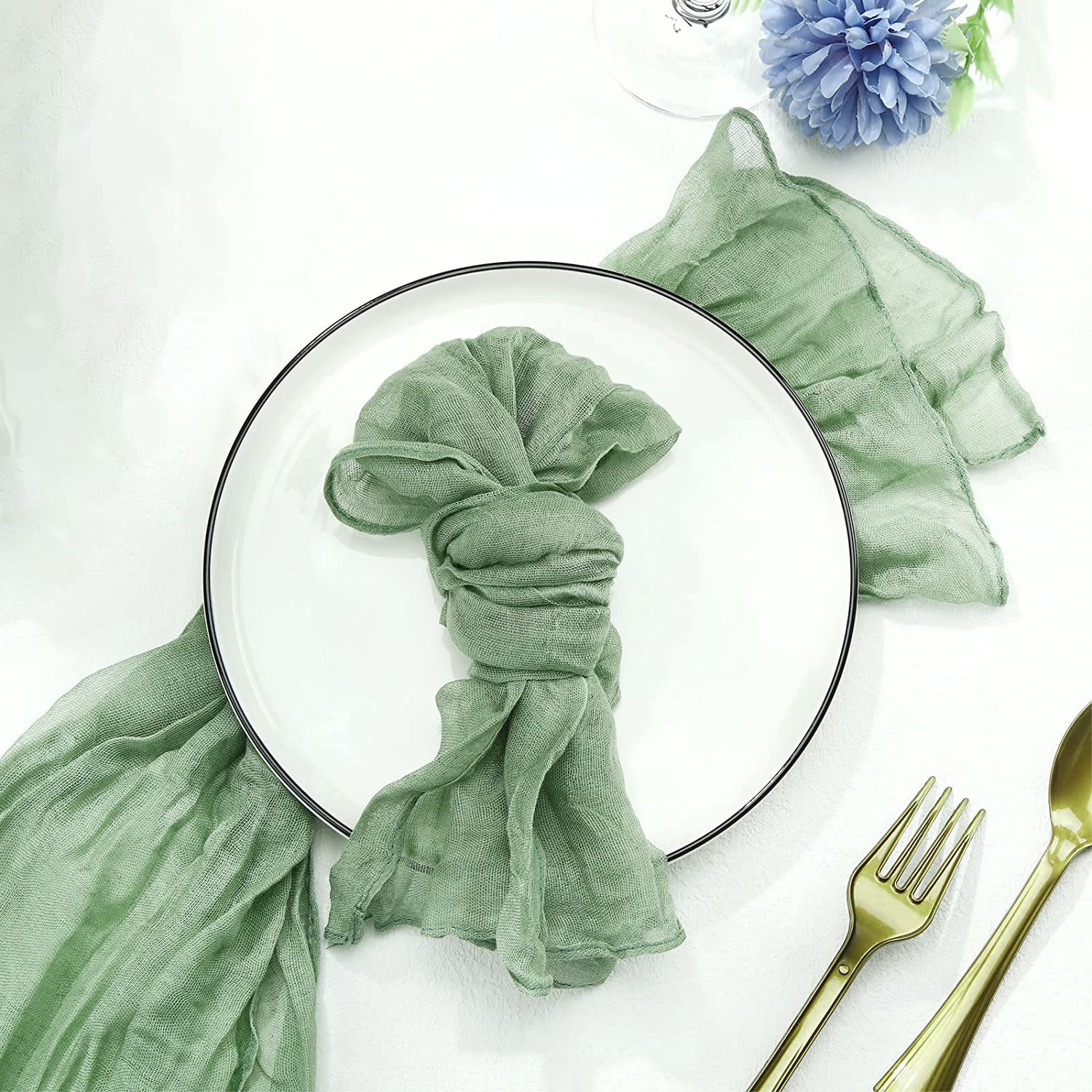 Semi-Sheer Gauze Wedding Party - Christmas Table Runner recension och pris
