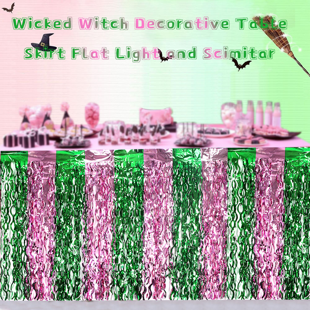 Wicked Witch Party Table Decor - Tinsel Garland Decoration recension och pris