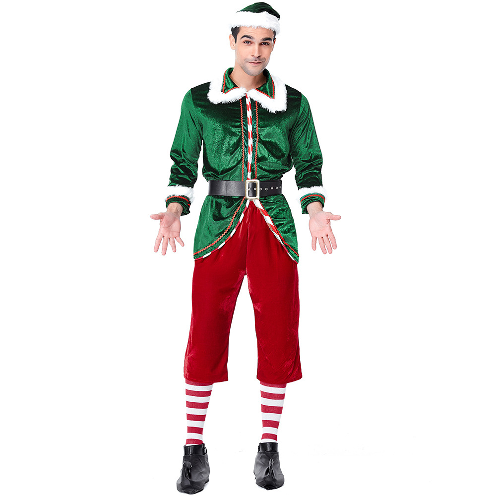 Santa Claus Costume Women Men  - Elf Costume Christmas recension och pris