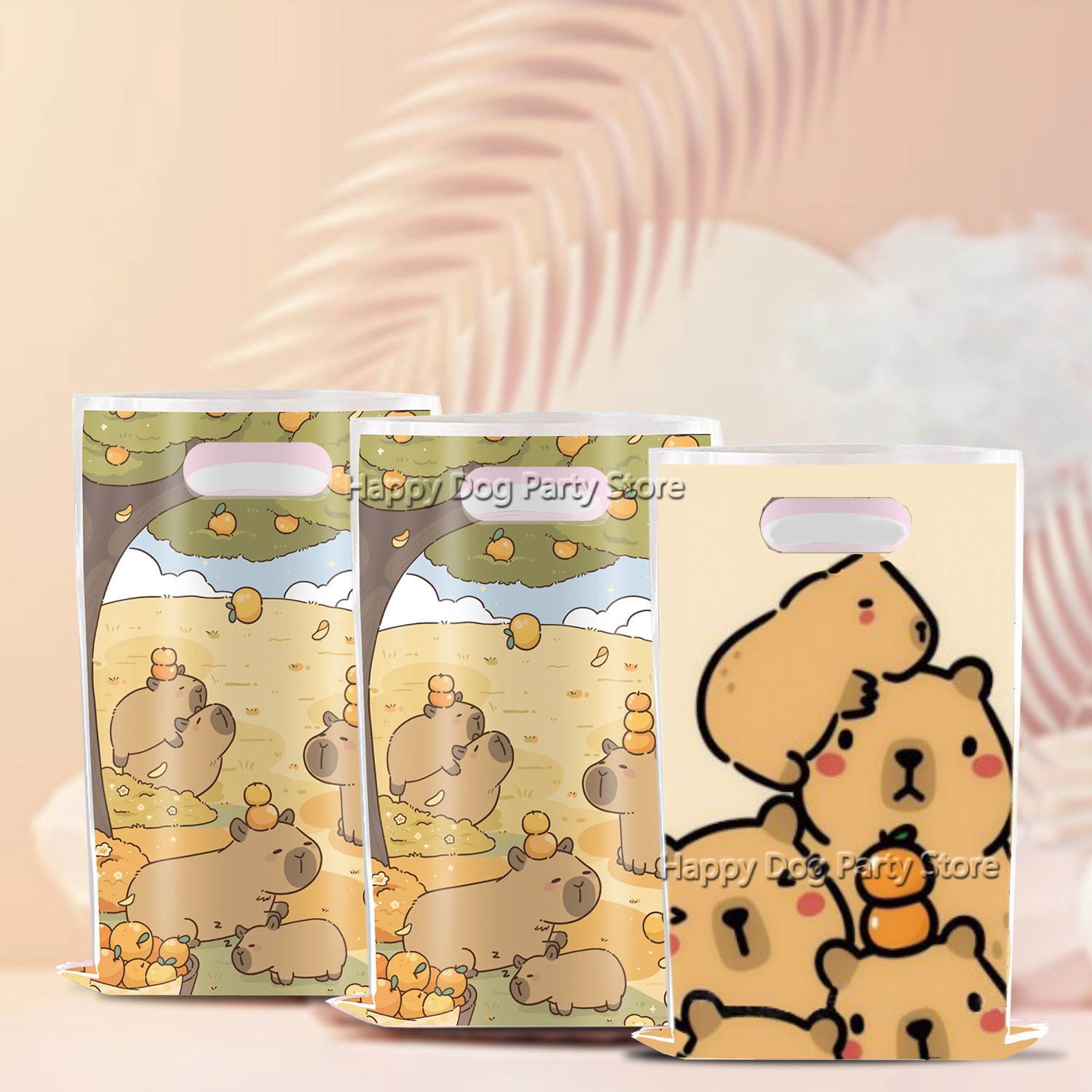 Cartoon Capybara Party Supplie - Gift Box Wrap Set recension och pris