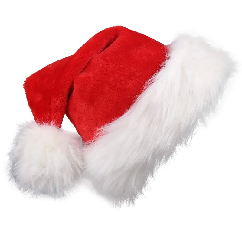 Christmas Santa Hat Xmas Long  - Santa Hat Plush recension och pris