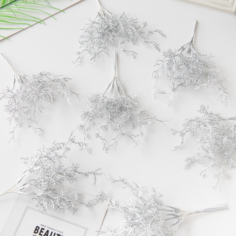 6Pcs/bundle Artificial Plant G - Christmas Tree Artificial recension och pris